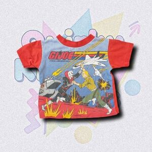 VINTAGE 80s GI JOE T-Shirt | Cobra Commander Comic Action Graphic Tee |